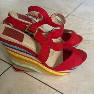 Rainbow wedges